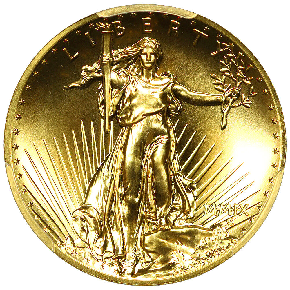 2009 $20 Ultra High Relief PCGS MS69PL (First Strike)
