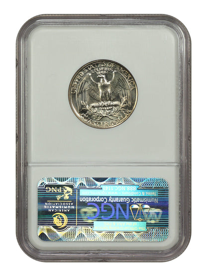 1990-P 25C NGC MS67 - Washington Quarter