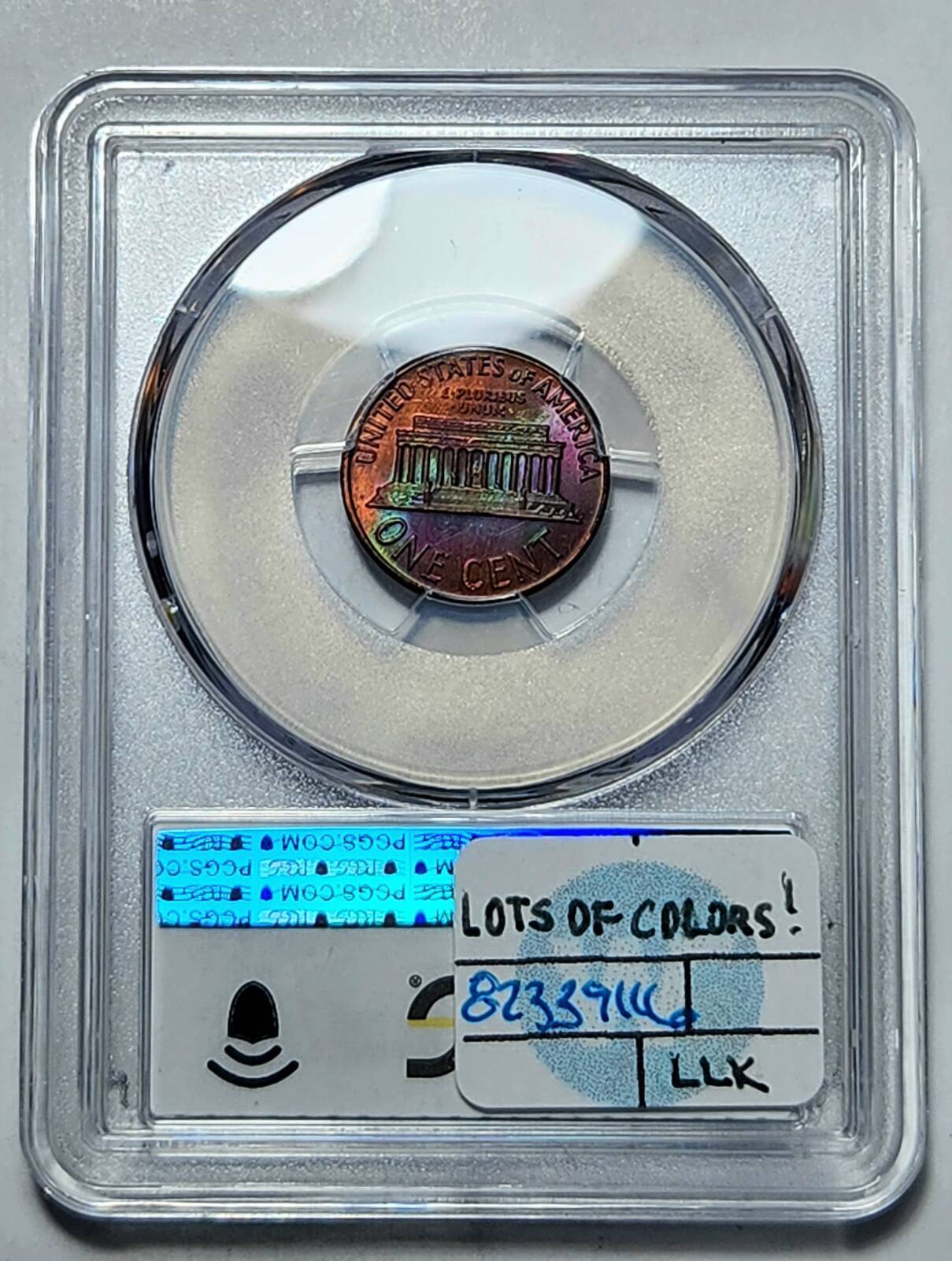 1968 P PCGS MS-64 BN - LOTS OF COLORS