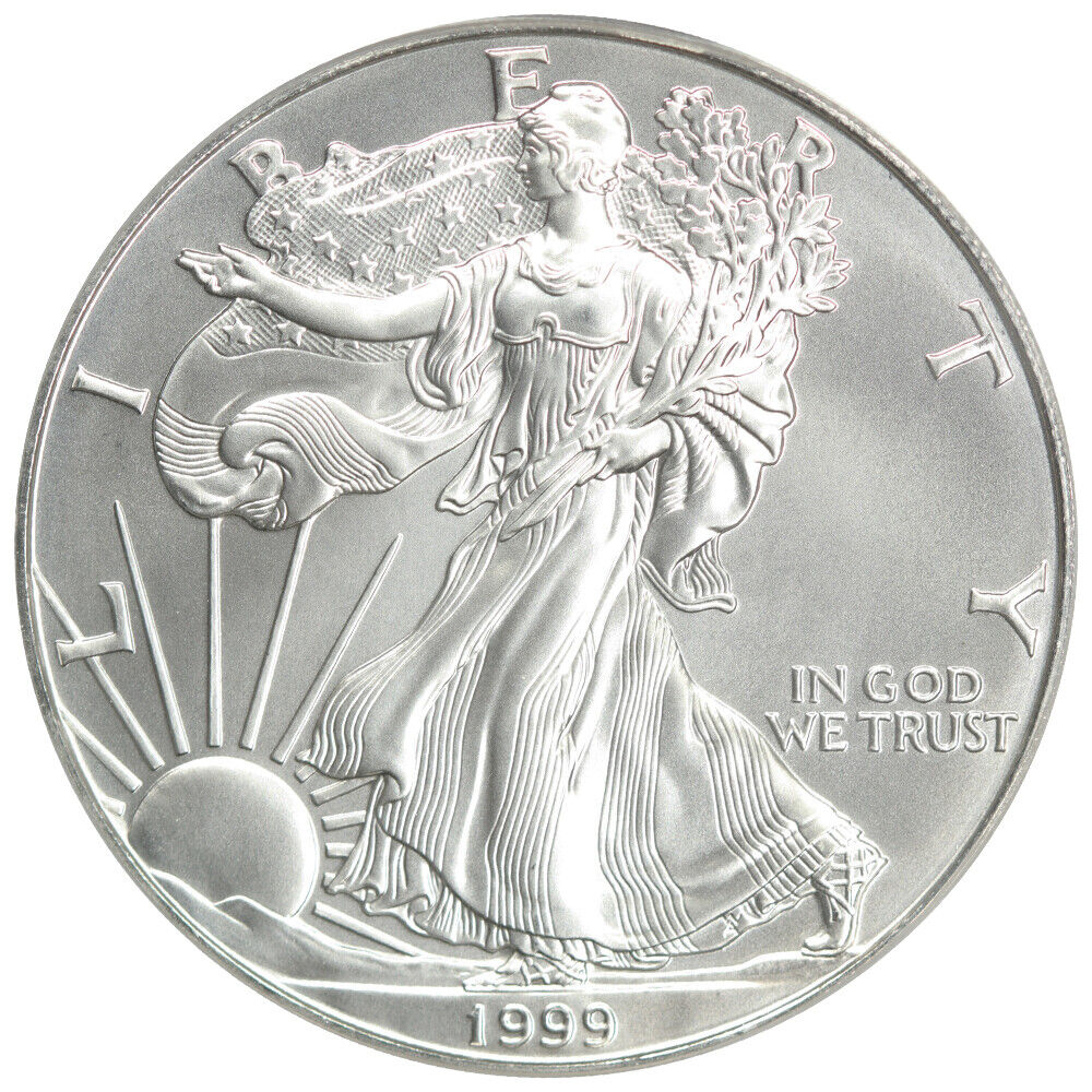 1999 $1 Silver Eagle PCGS MS70 - Silver Eagles