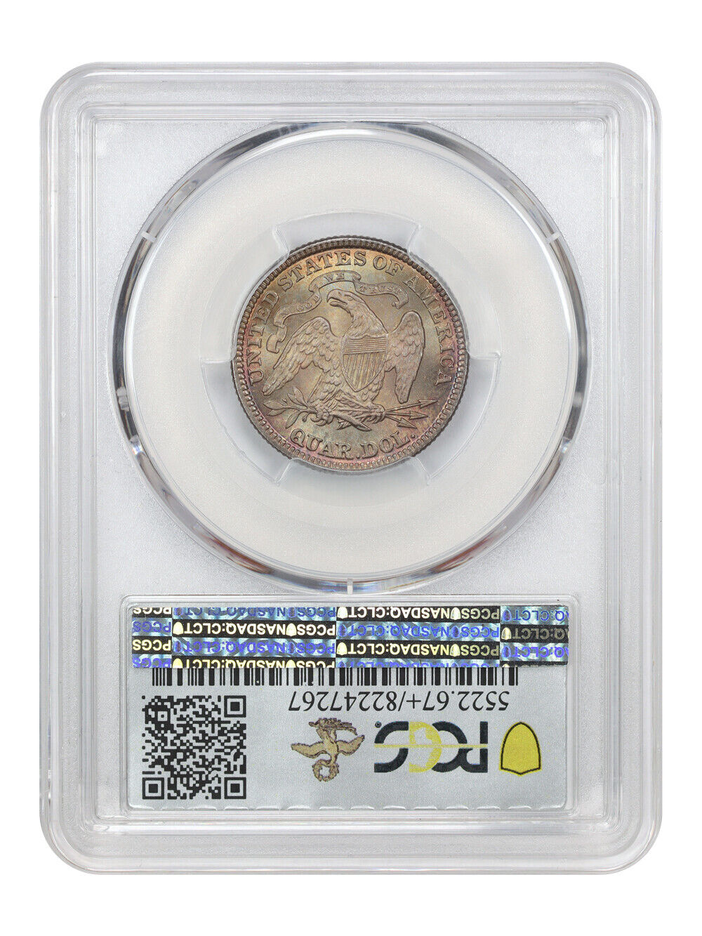 1889 25C PCGS MS67+ ex: D.L. Hansen