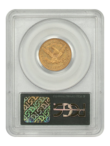 1873 $5 PCGS MS61 (Closed 3, OGH) - Liberty Head $5 - Old Green Label Holder