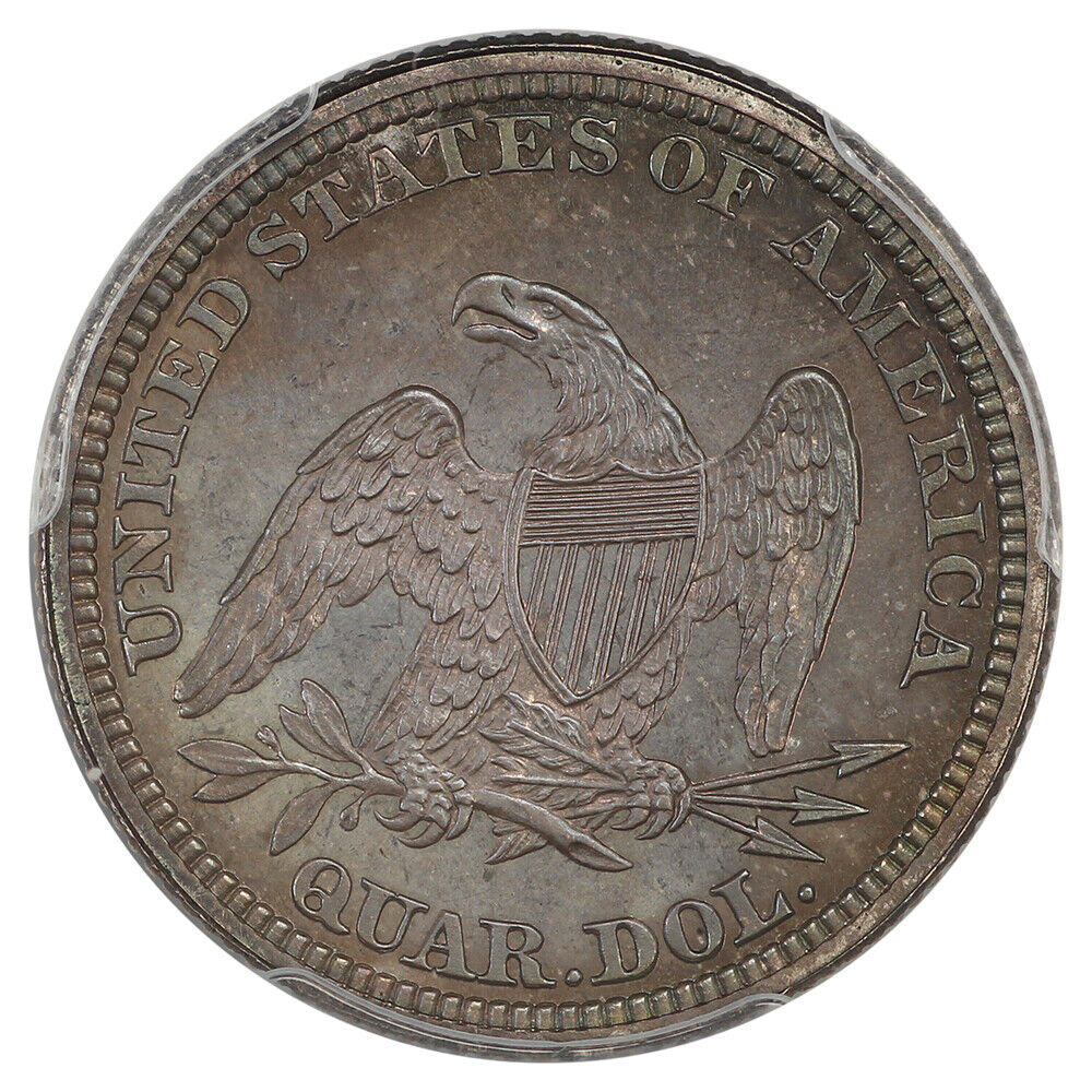 1859 25C PCGS PR67 ex: D.L. Hansen