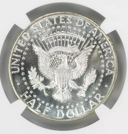 1966 SMS DDO KENNEDY HALF DOLLAR 50C FS-106 NGC CERTIFIED MS 69 MINT UNC (056)