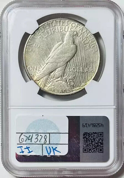 1926 S Peace Dollar NGC AU-55