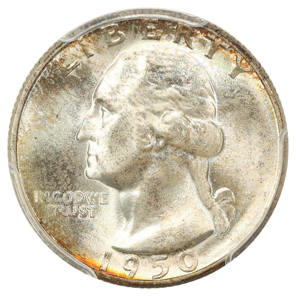 1950-S 25C PCGS MS67 - Washington Quarter