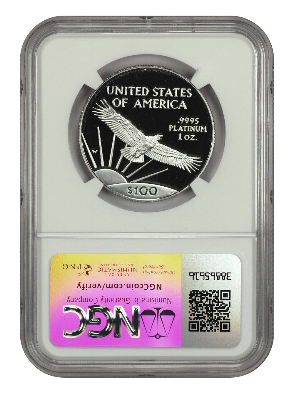 1997-W $100 Statue of Liberty NGC PR70DCAM - $100 Platinum Eagles