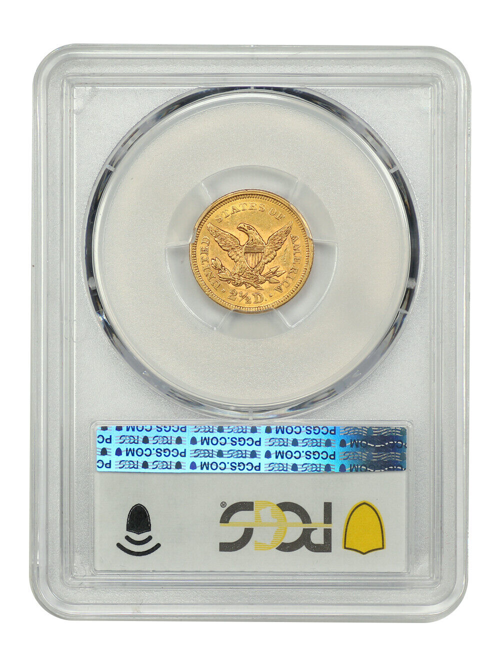 1853 $2.50 PCGS AU58 - Liberty Head $2.5