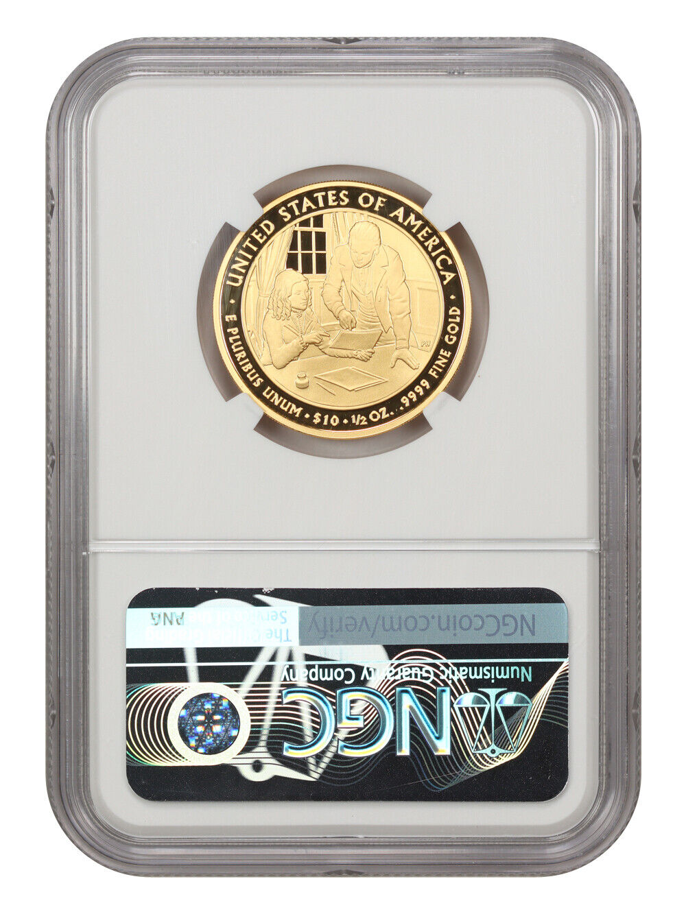 2009-W Sarah Polk $10 NGC Proof 70 UCAM (First Spouse)