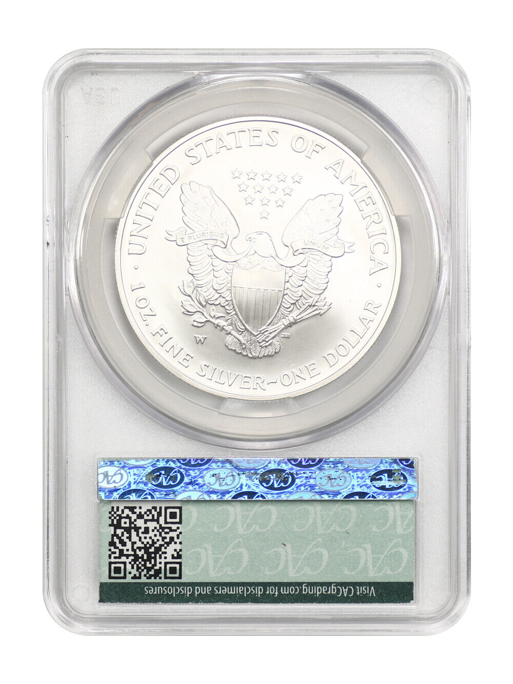 2006-W $1 Silver Eagle CACG MS69 (Burnished)