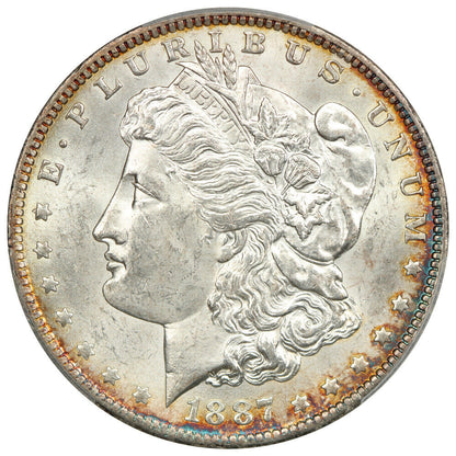 1887-O $1 PCGS MS62 - Morgan Dollar