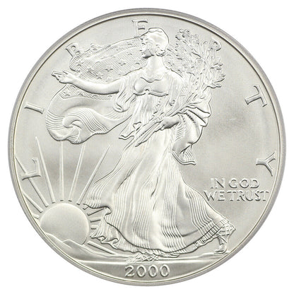 2000 $1 Silver Eagle PCGS MS70