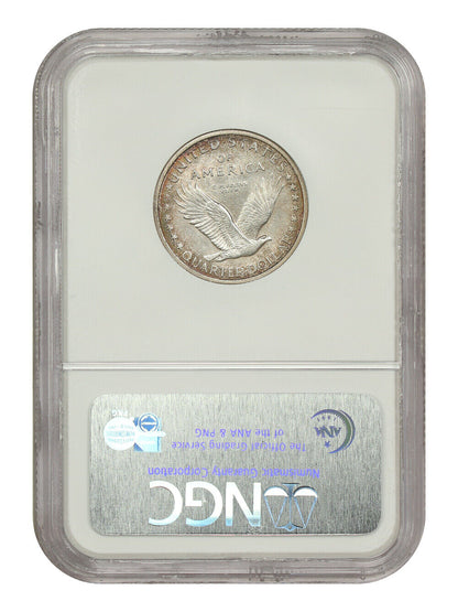 1917 25C NGC MS63FH (Type 1) - Standing Liberty Quarter