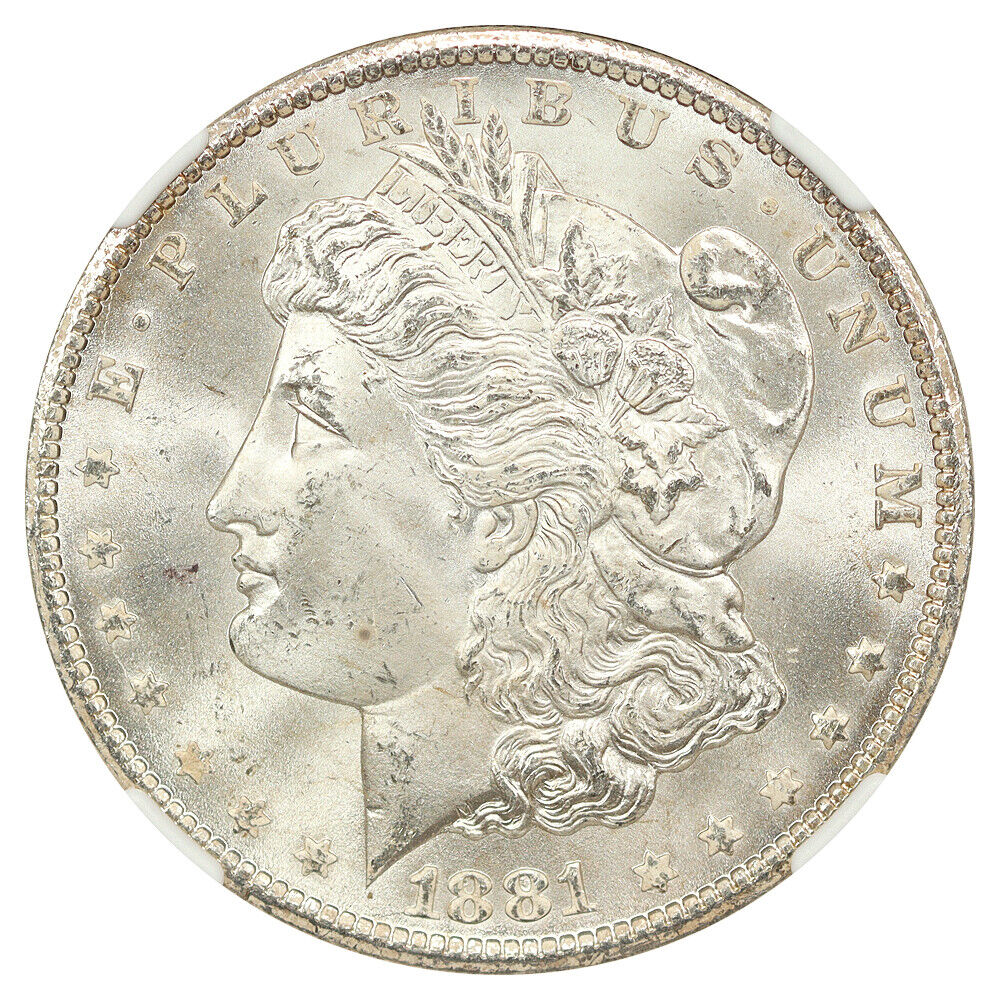 1881-CC $1 NGC MS66 - Morgan Dollar