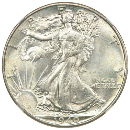 1940 50C NGC MS67 - Walking Liberty Half Dollar