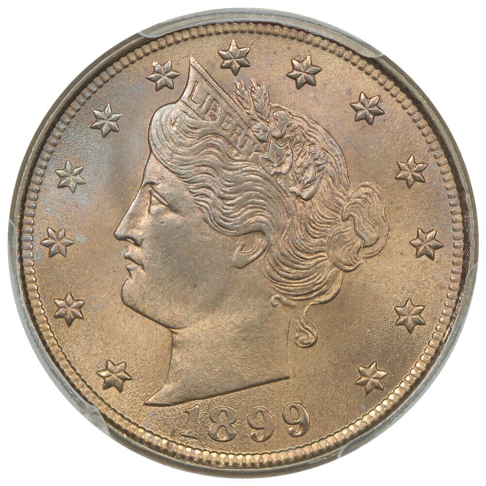 1899 5C PCGS MS67 ex: D.L. Hansen