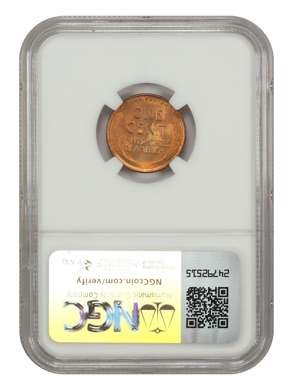 1933 1C NGC MS66RD - Lincoln Cent (Wheat Reverse)