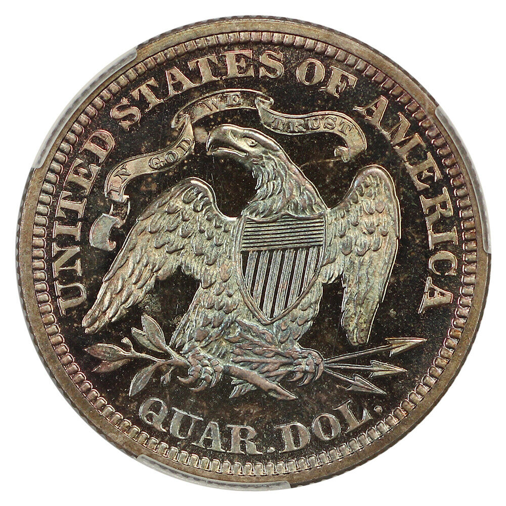 1870 25C CACG PR66 ex: D.L. Hansen - Liberty Seated Quarter