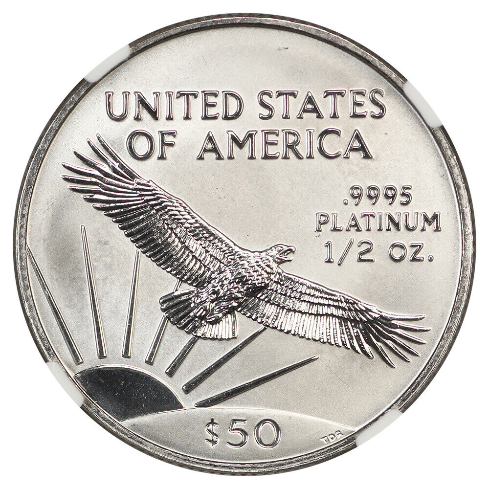 2000 $50 Statue of Liberty NGC MS70 - $50 Platinum Eagles