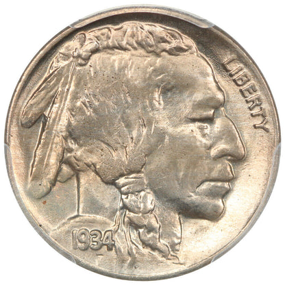 1934 5C PCGS MS66 - Buffalo Nickel