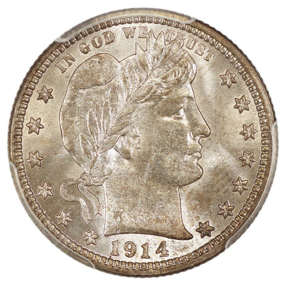 1914-D 25C PCGS/CAC MS67
