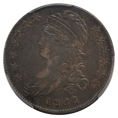 1808/7 50C PCGS XF40 - Capped Bust Half Dollar