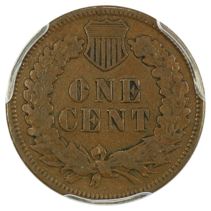 1873 1C PCGS Fine 12 (Closed 3, DDO, FS-101, S-1) - Indian Cent