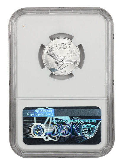 2001 Platinum Eagle $25 NGC MS69