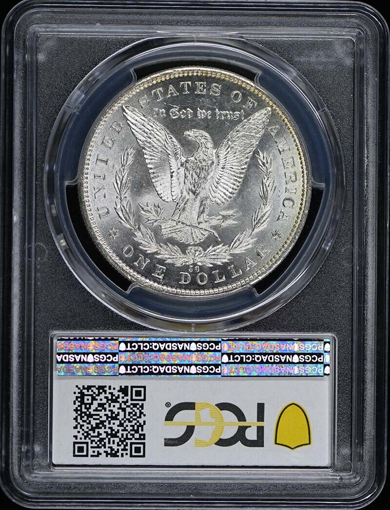 1890-CC $1 Morgan Dollar PCGS MS65