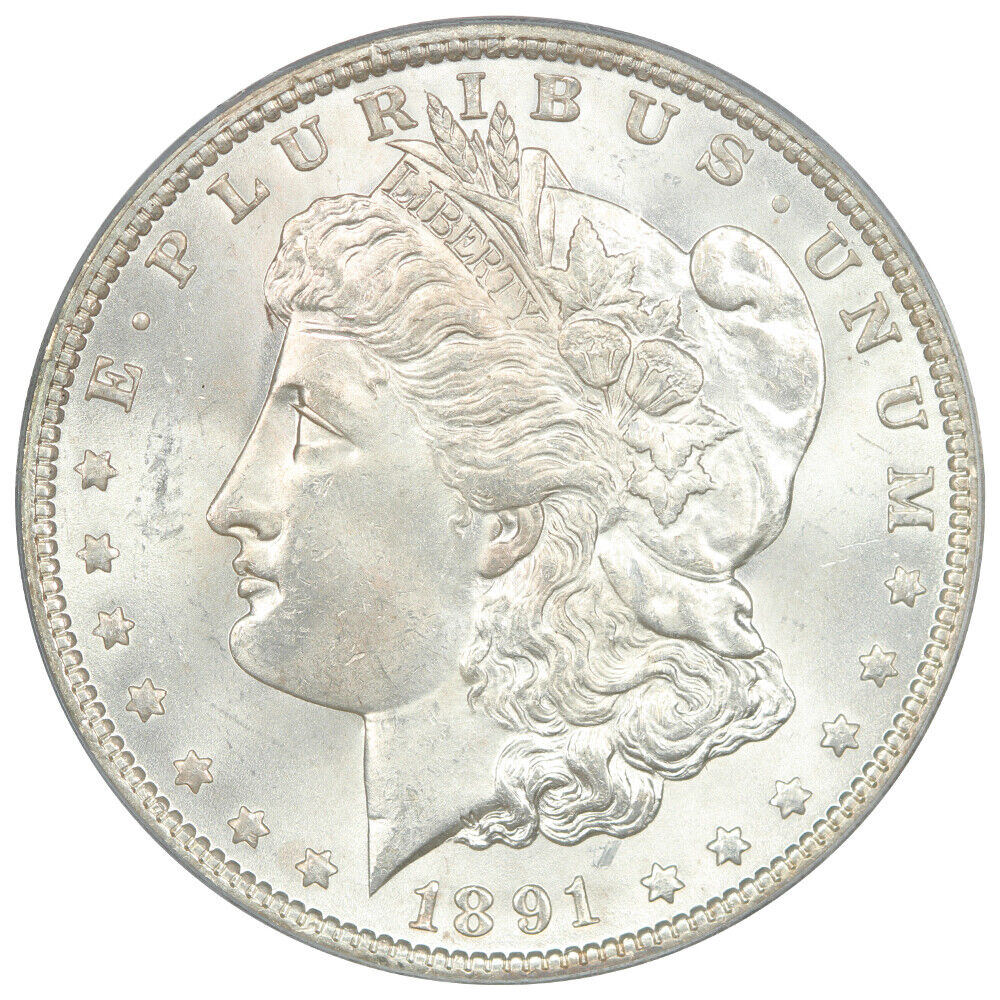 1891 $1 PCGS MS64 - Morgan Dollar