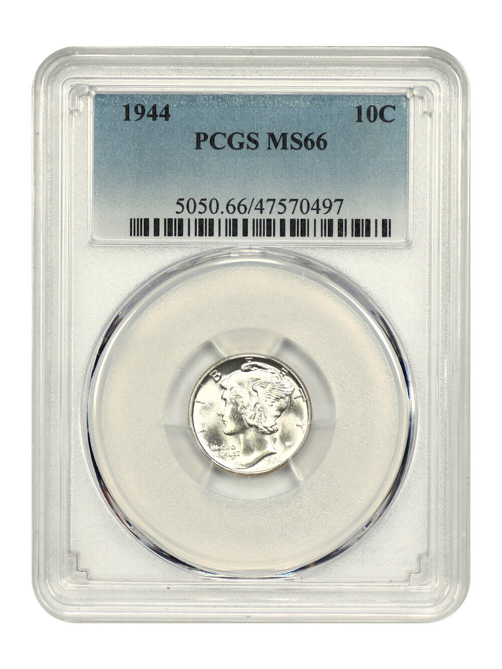 1944 10C PCGS MS66