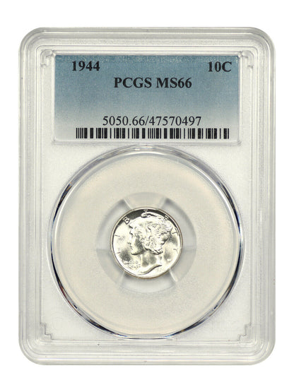 1944 10C PCGS MS66