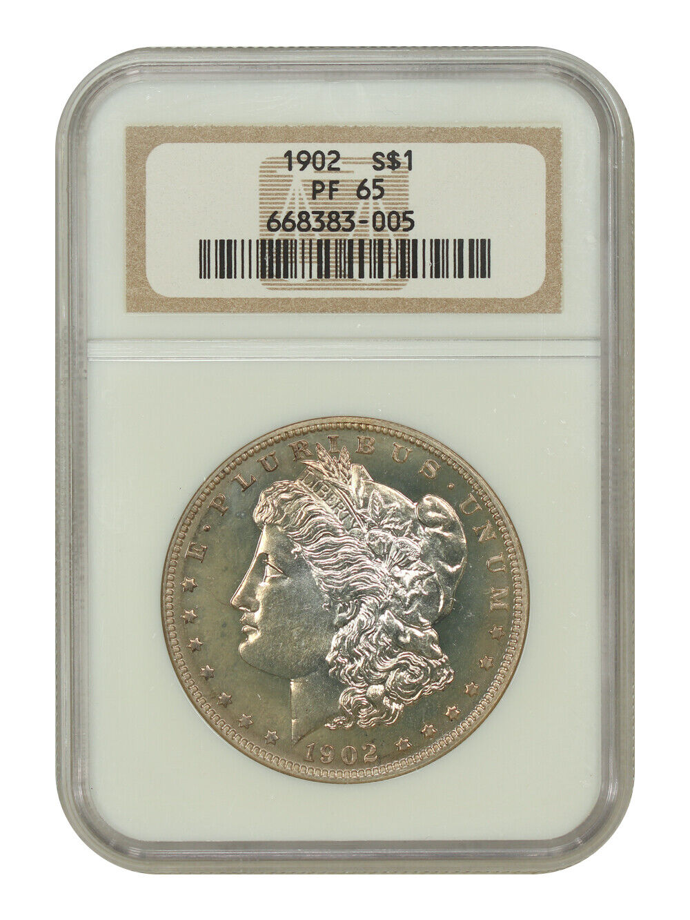 1902 $1 NGC PR65 - Morgan Dollar