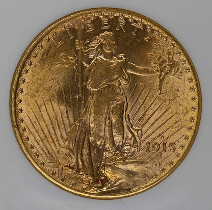 1915-S Saint-Gaudens $20 NGC MS63