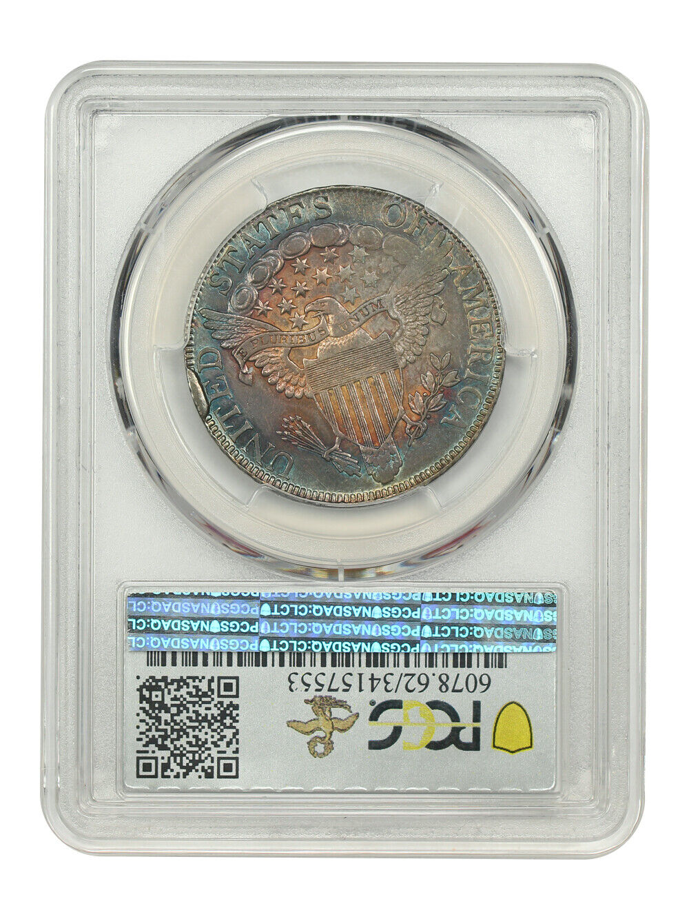 1806 50C PCGS MS62 (6 over Inverted 6) ex: D.L. Hansen