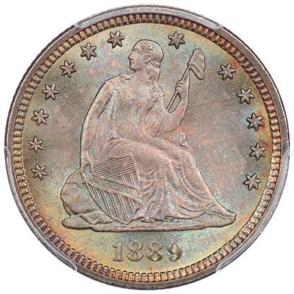 1889 25C PCGS MS67+ ex: D.L. Hansen