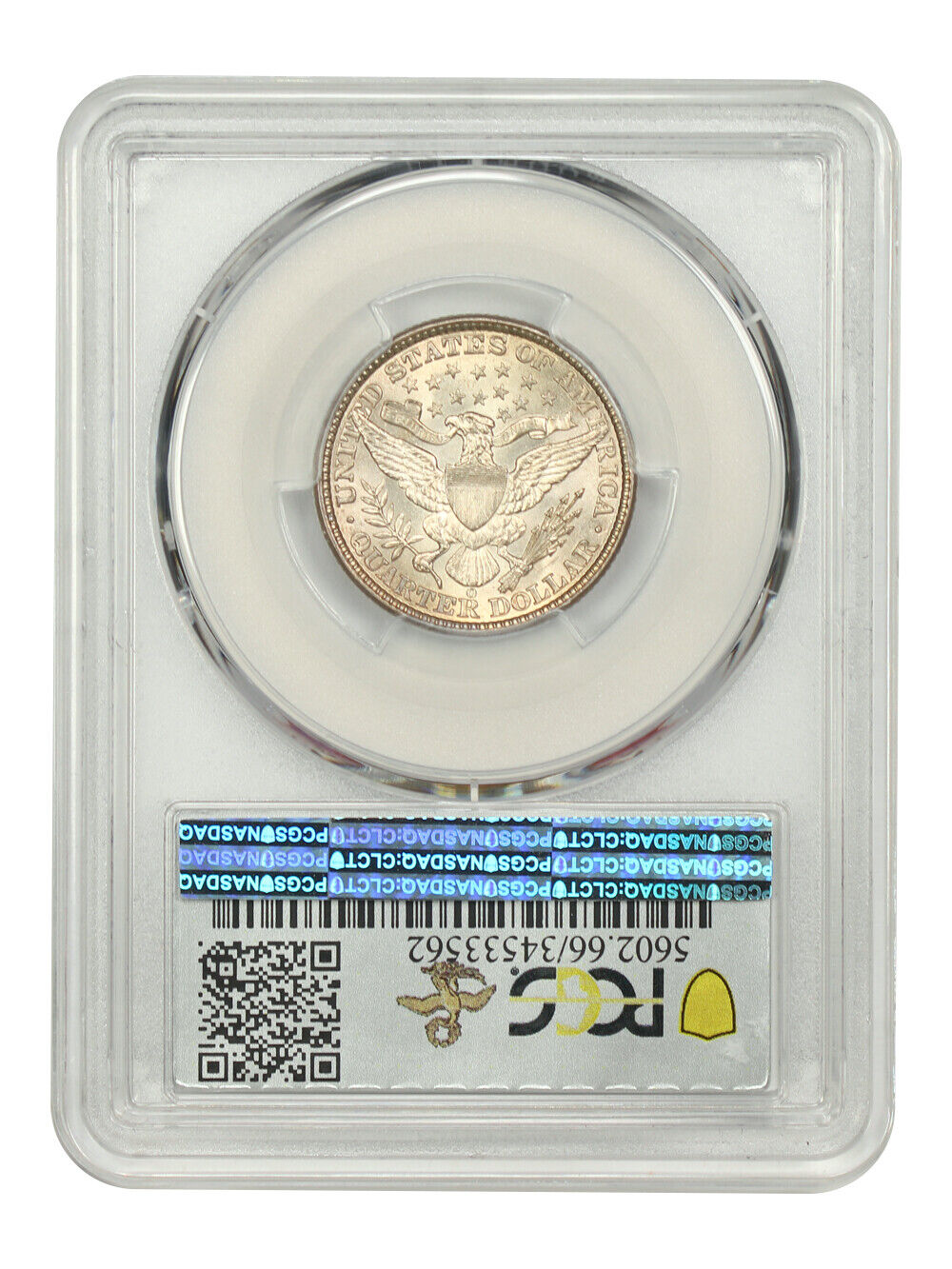 1892-O 25C PCGS MS66 ex: D.L. Hansen