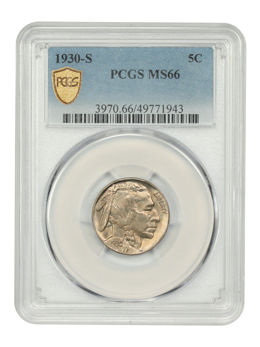 1930-S 5C PCGS MS66 - Buffalo Nickel