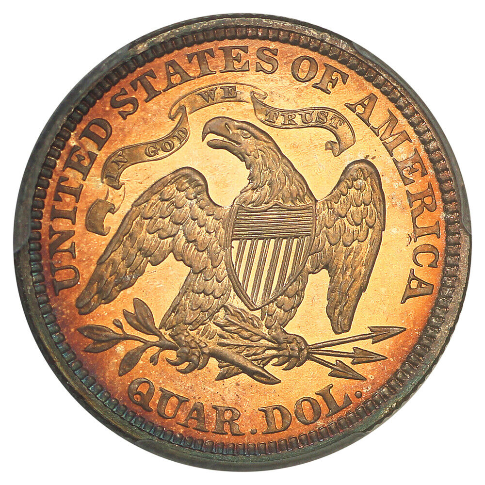 1880 25C PCGS PR68 ex: D.L. Hansen