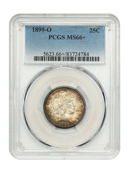 1899-O 25C PCGS MS66+