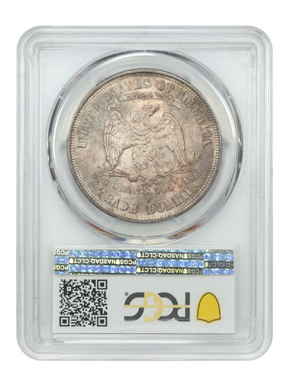 1877-S Trade $1 PCGS/CAC MS65+