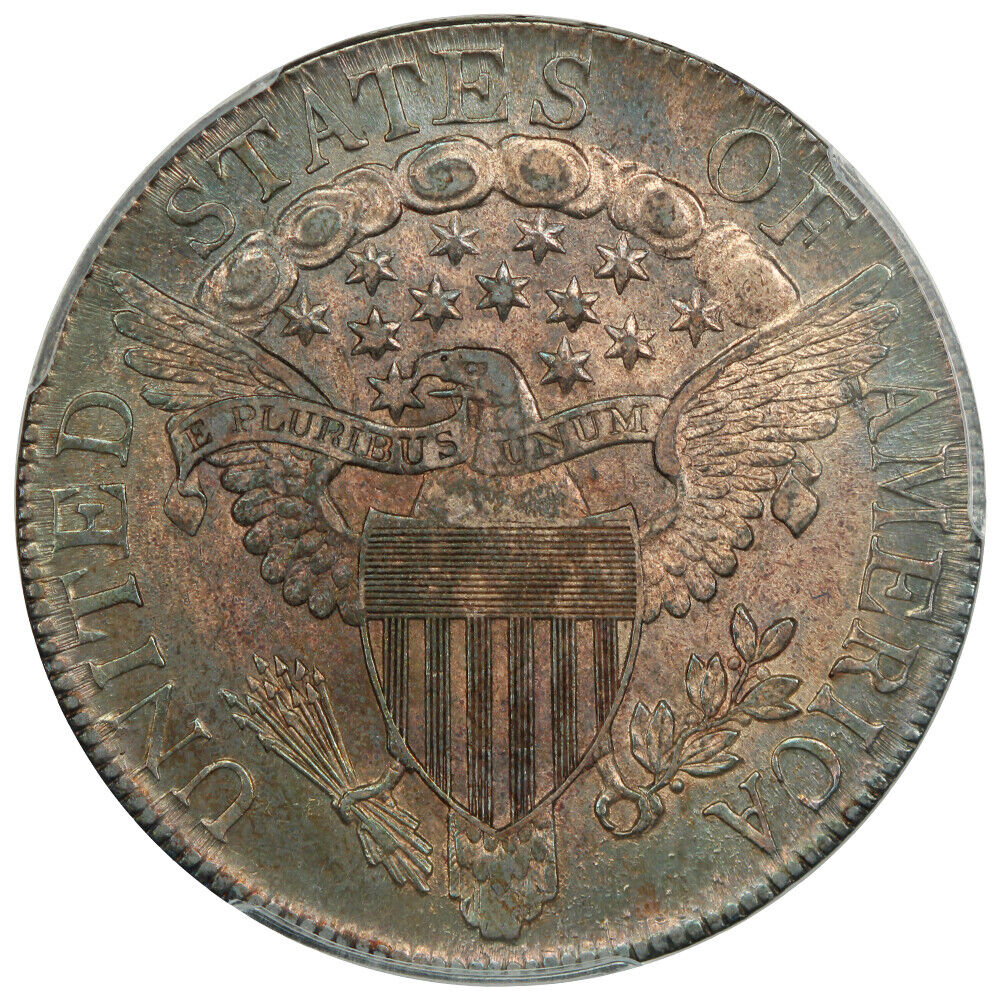 1806 50C PCGS MS62 (Pointed 6, No Stem) ex: D.L. Hansen