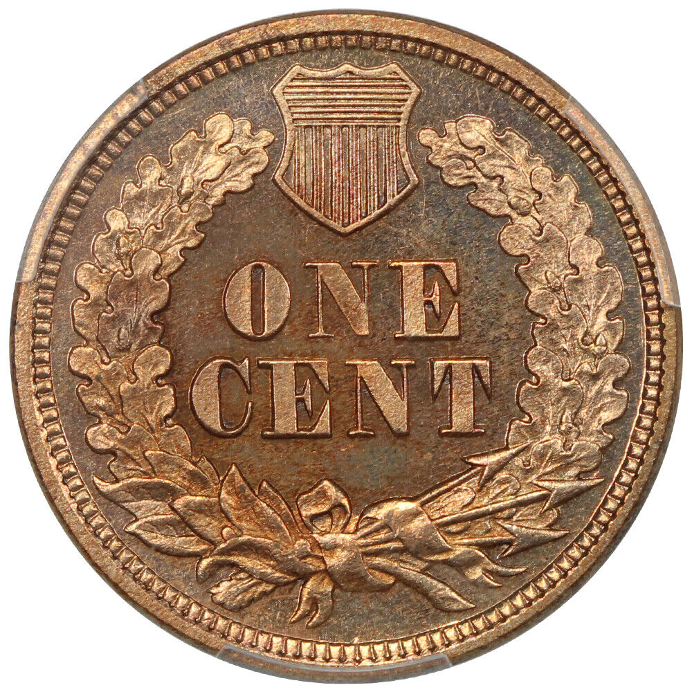 1867 1C PCGS PR64RD CAM - Indian Cent - Tough Date in Cameo