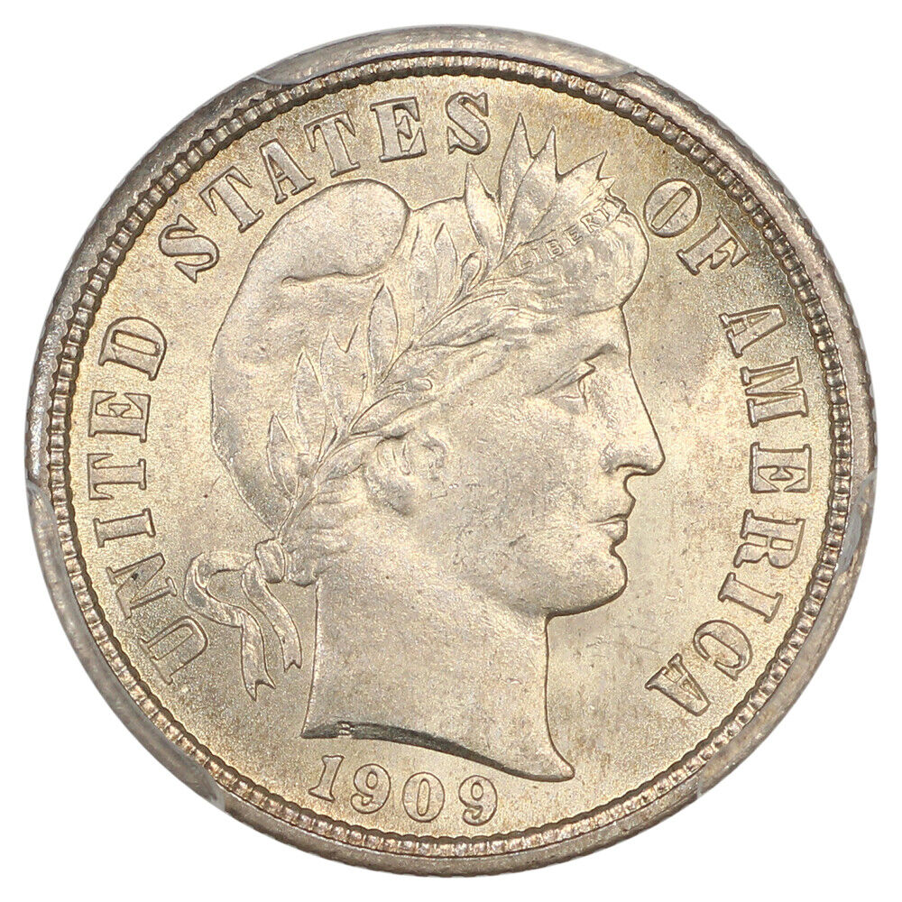 1909 10C PCGS MS66 ex: D.L. Hansen