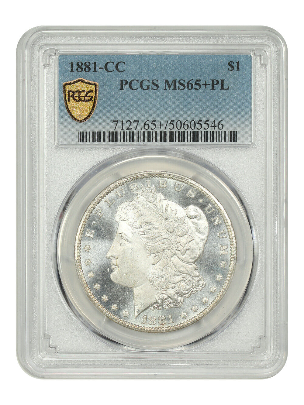 1881-CC $1 PCGS MS65+PL - Morgan Dollar