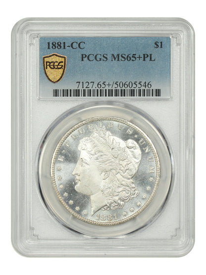 1881-CC $1 PCGS MS65+PL - Morgan Dollar