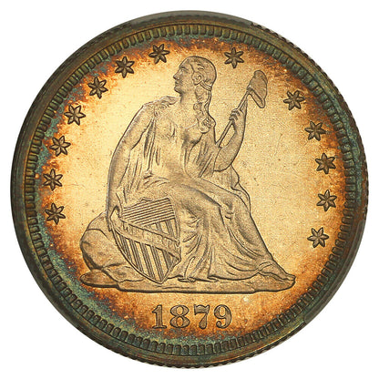 1879 25C CACG PR66CAM ex: D.L. Hansen/Simpson - Liberty Seated Quarter