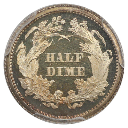 1866 H10C PCGS PR67 ex: D.L. Hansen