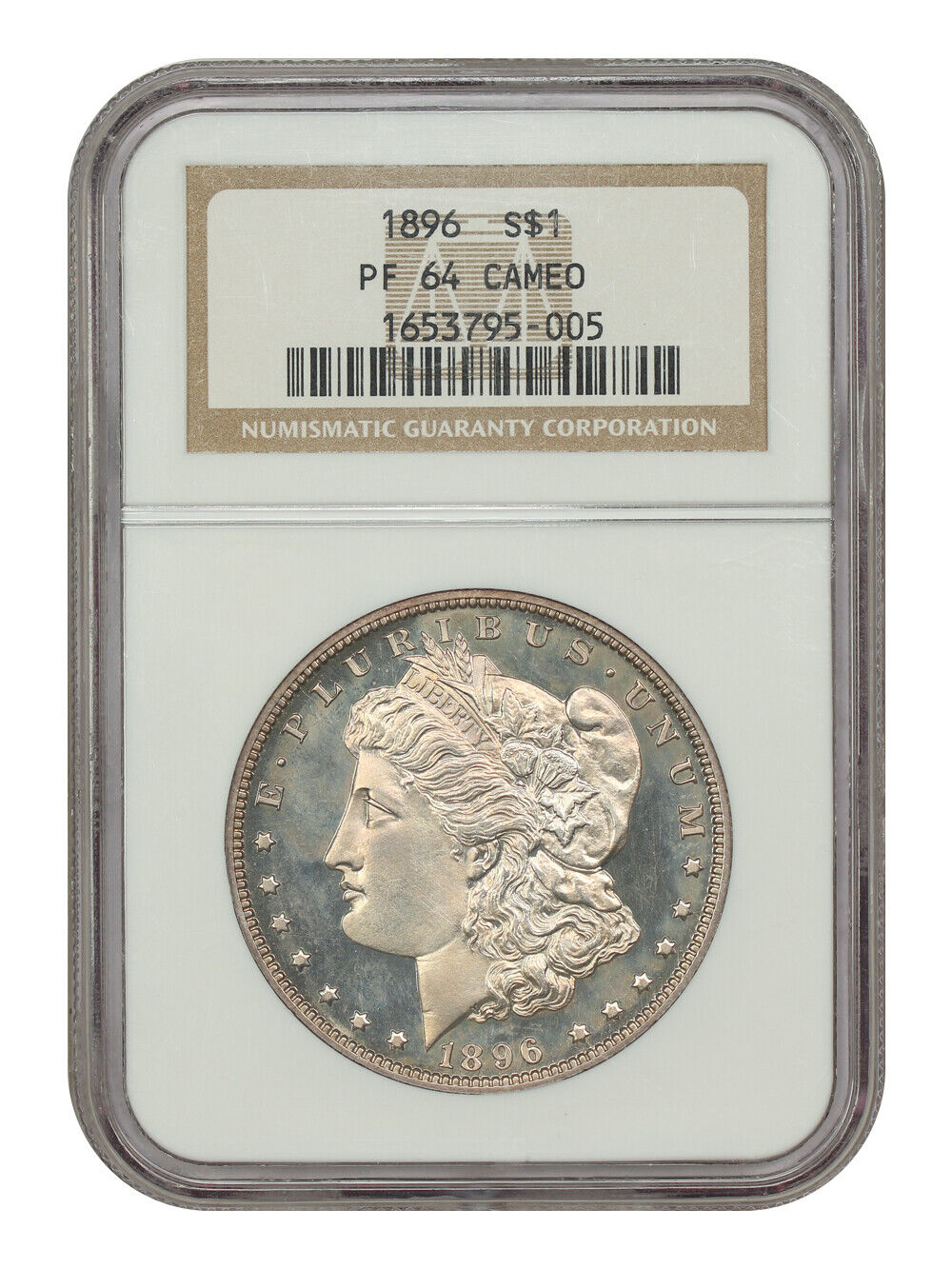 1896 $1 NGC PR64CAM - Morgan Dollar