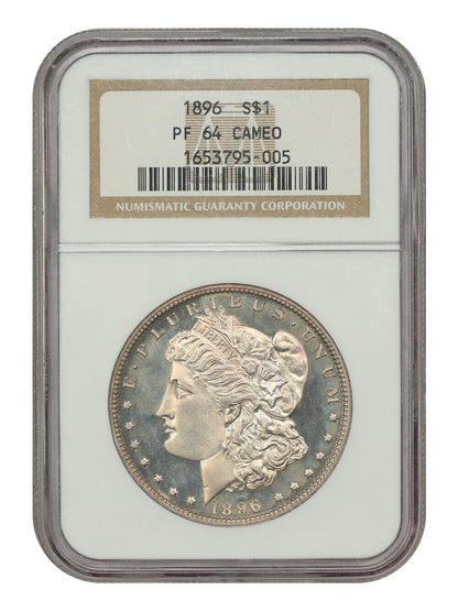 1896 $1 NGC PR64CAM - Morgan Dollar